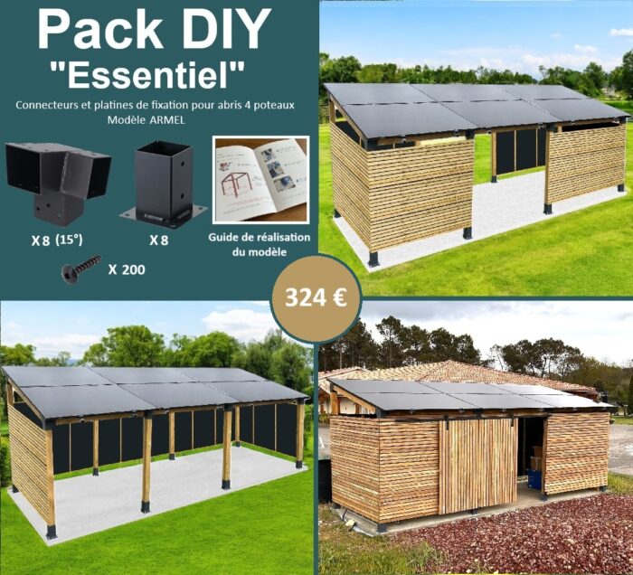 pack-diy-8-poteaux-abri-jardin-solaire